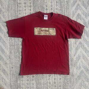 Hard rock T shirt Large